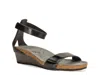 Naot Pixie Wedge Sandal In Black