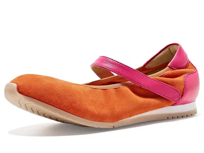 Naot Pure Women's Flat Shoes Teracota Pink Comb: Eu 37 (us Women's 6) M In Orange