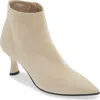 Naot Robin Bootie In Taupe Suede