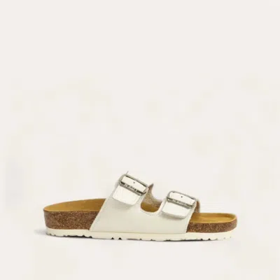 Naot Santa Barbara In Soft White Leather
