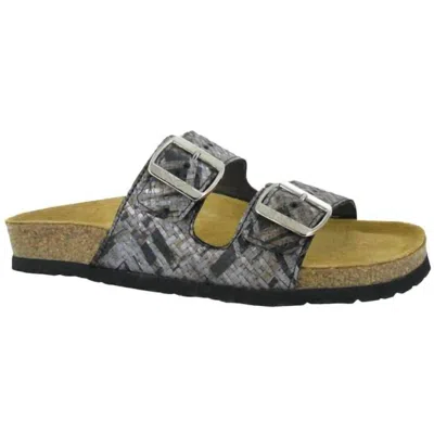 Naot Santa Barbara Slide In Mixed Metallic Leather In Multi