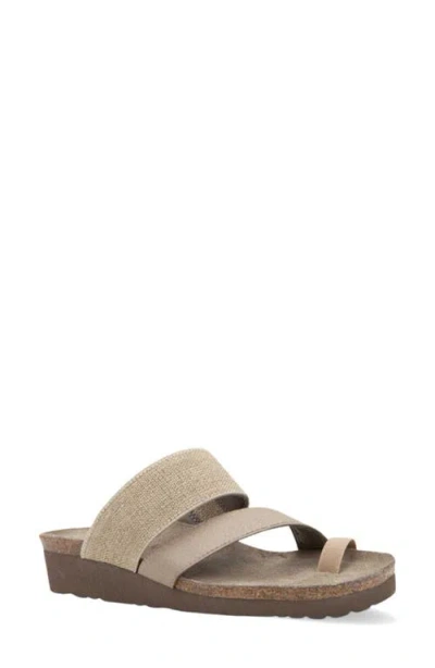 Naot Sia Toe Loop Sandal In Brown