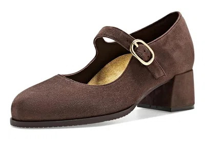 Naot Simile High Heels Coffee Suede: Eu 40 (us Women's 9) M In Brown