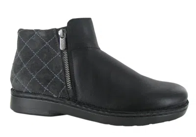Naot Sintra Bootie In Black In Soft Black/midnight