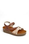 Naot 'sophia' Sandal In Brown