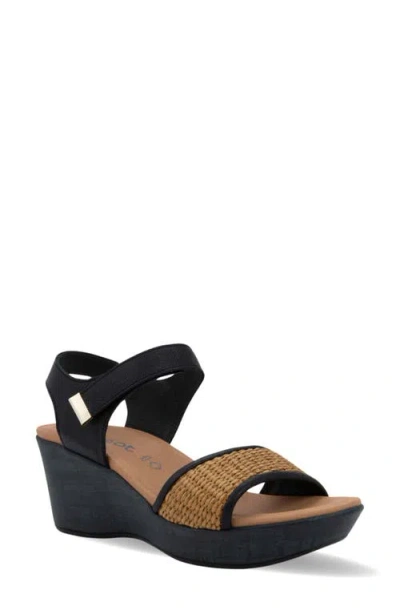 Naot Summer Wedge Sandal In Brown
