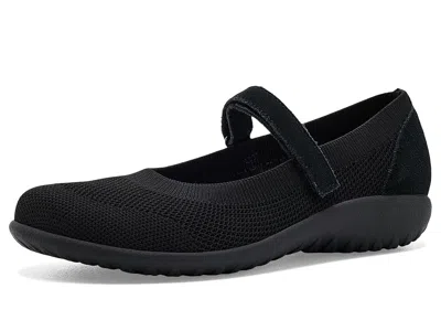 Naot Taranaki Women's Flat Shoes Black Knit: Eu 40 (us Women's 9) M