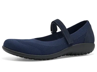 Naot Taranaki Women's Flat Shoes Navy Knit: Eu 40 (us Women's 9) M, Synthetic In Blue