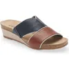 Naot Tiara Wedge Sandal In Multi