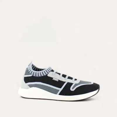 Naot Women's Adonis Slip On Sneakers - Medium In Black/gray Knit