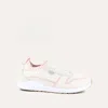 Naot Women's Adonis Slip On Sneakers - Medium In White/pink Knit