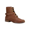 Naot Women's Alize Ankle Boot In Cognac In Green
