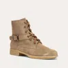 Naot Women's Alize Boot In Almond Suede In Brown