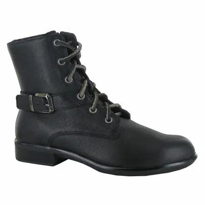 Naot Women's Alize Soft Leather Boot In Black