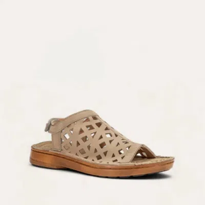 Naot Women's Amadora Sandals - Wide In Stone Nubuck