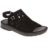 Naot Women's Amadora Velvet Nubuck Sandal In Black Velvet Nubuck B12 In Multi