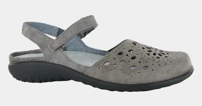 Naot Women's Arataki Sandal In Gray Marble Suede