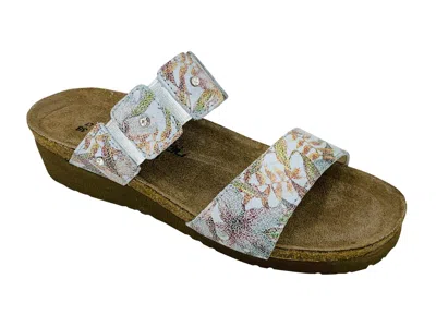 Naot Women's Ashely Sandal In Floral Leather In Multi