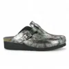 Naot Women's Autumn Clog In Metallic Onyx In Multi