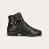 Naot Women's Briza Ankle Boot In Soft Black/jet Black/black Croc In Multi