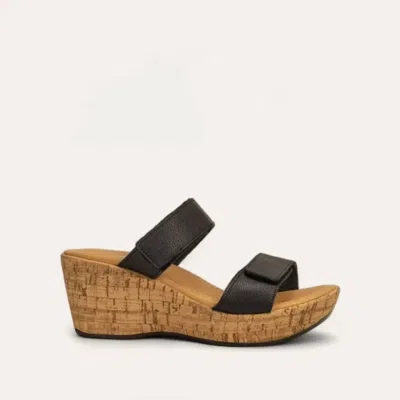Naot Women Caveran Wedge Sandal In Black