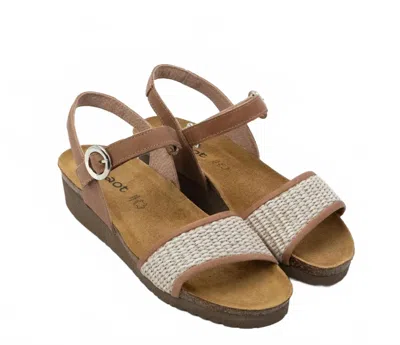Naot Women's Cecile Latte Sandal In Brown