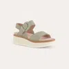 Naot Crepe Platform Sandal In Multi