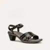 Naot Women's Current Sandals - Medium In Black Patent/black