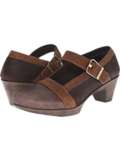 Naot Women's Dashing Pumps Shoe In Brown Haze/ Saddle In Multi
