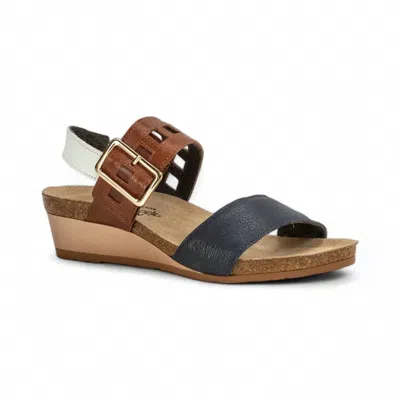 Naot Women's Dynasty Sandal In Ink/white