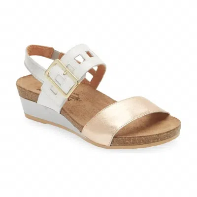 Naot Women's Dynasty Sandal In Rose Gold In Multi