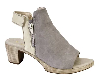 Naot Women's Favorite Open Toe Bootie In Light Grey/beige In Gray