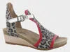 Naot Women's Fiona Cheetah Sandal In Multi In Animal Print