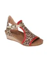 Naot Fiona Wedge Sandal In Multi