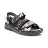 Naot Women's Fleur Sandal In Metallic Onyx In Multi