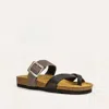 Naot Women's Fresno Sandals In Soft Black