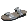 Naot Women's Hailey Sandal In Dark Pewter In Multi