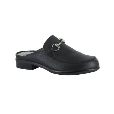 Naot Women's Halny Leather Mule In Black