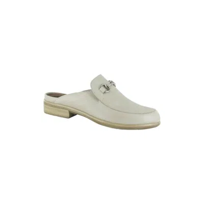 Naot Women's Halny Mules In Soft Ivory Leather In Multi