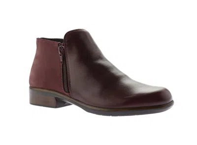 Naot Women's Helm Ankle Boot In Bordeaux/ Violet In Multi