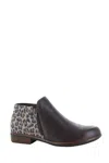 Naot Helm Womens Leather Block Heel Ankle Boots In Multi