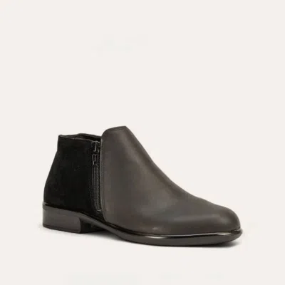 Naot Women's Helm Booties - Medium In Black