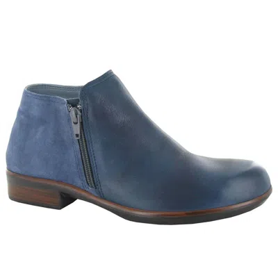 Naot Women's Helm Booties In Ink Leather In Multi