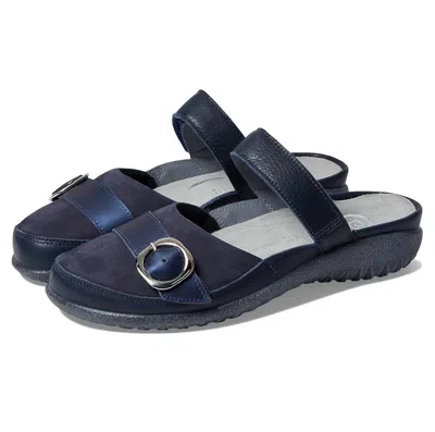 Naot Women's Hongi Mule In Ink Leather/navy In Multi