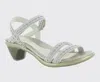 Naot Women Idol Dress Sandal In Bth - Silver With Gry Stones In Multi