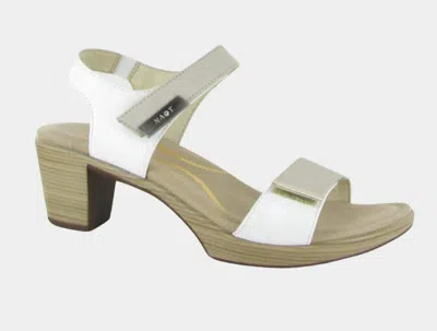 NAOT WOMEN'S INTACT HEELS IN SOFT WHITE IVORY