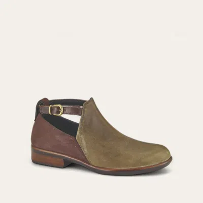 Naot Women's Kamsin Boot In Vintage Pine Coffee In Animal Print