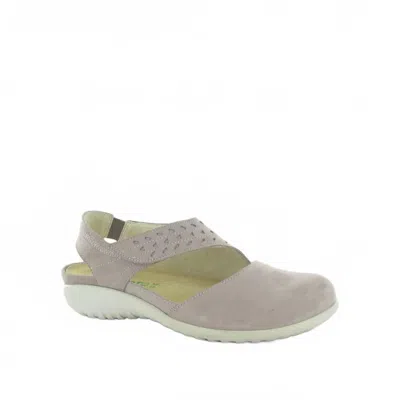 Naot Women's Kapua Maryjane Shoes In Wash Stone Nubuck Gray In Multi