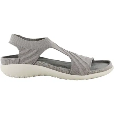 Naot Women's Kawhia Knit Sandals In Taupe In Gray