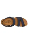 NAOT WOMEN'S KAYLA SANDAL IN NAVY VELVET